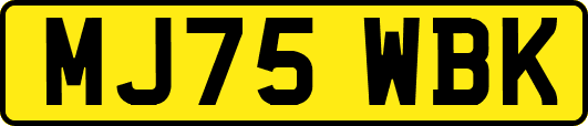 MJ75WBK
