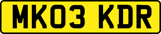 MK03KDR