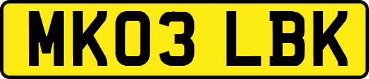 MK03LBK