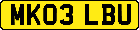 MK03LBU