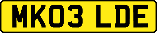 MK03LDE