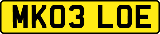 MK03LOE