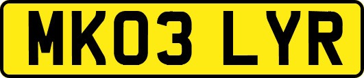 MK03LYR