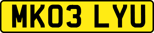 MK03LYU