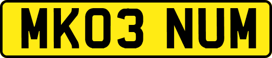 MK03NUM