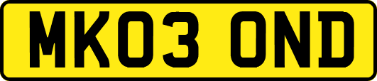 MK03OND
