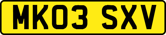 MK03SXV