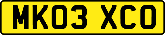 MK03XCO