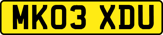 MK03XDU