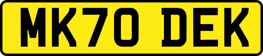MK70DEK