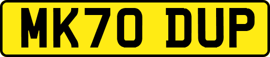 MK70DUP
