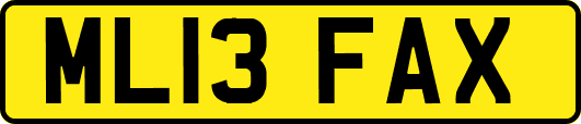 ML13FAX