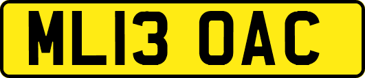 ML13OAC