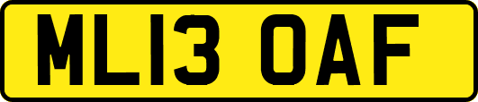 ML13OAF