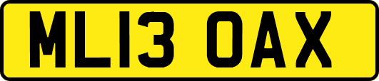 ML13OAX