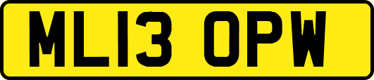 ML13OPW