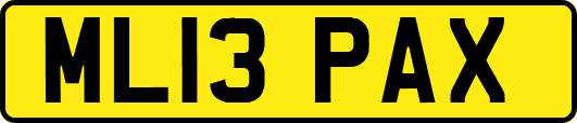 ML13PAX