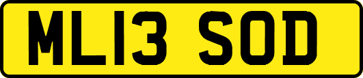 ML13SOD