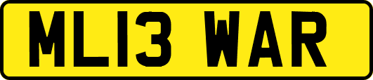 ML13WAR