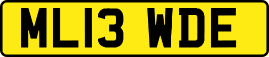 ML13WDE