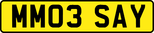 MM03SAY