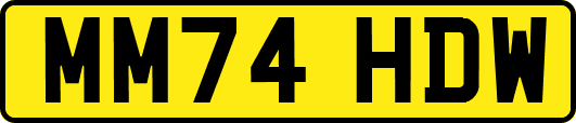MM74HDW