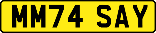 MM74SAY