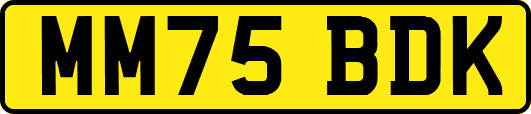 MM75BDK