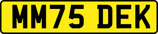 MM75DEK