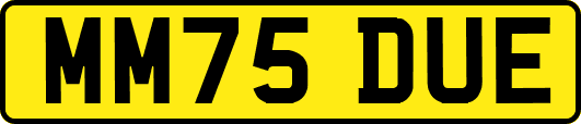 MM75DUE