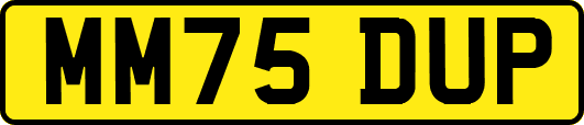 MM75DUP