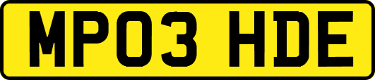 MP03HDE