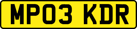 MP03KDR