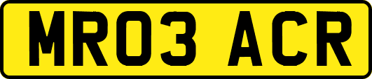 MR03ACR