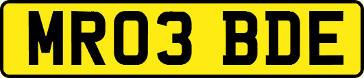 MR03BDE