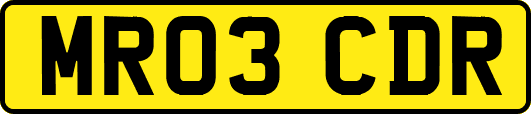 MR03CDR