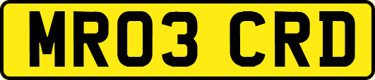 MR03CRD