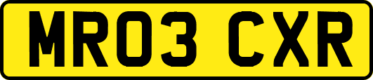 MR03CXR
