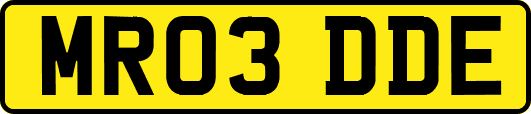 MR03DDE