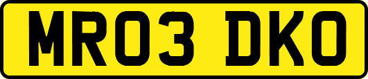 MR03DKO