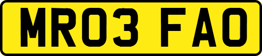 MR03FAO