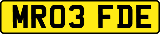 MR03FDE