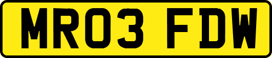 MR03FDW