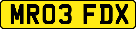MR03FDX