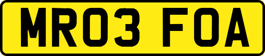 MR03FOA