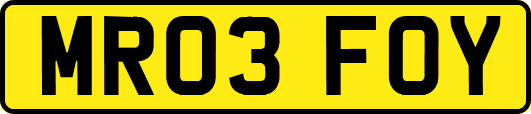 MR03FOY