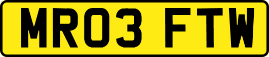 MR03FTW