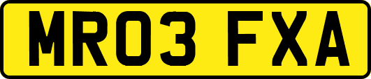 MR03FXA