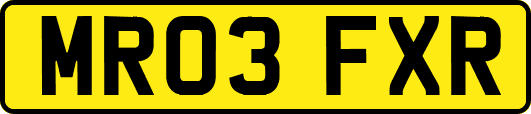 MR03FXR