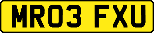 MR03FXU